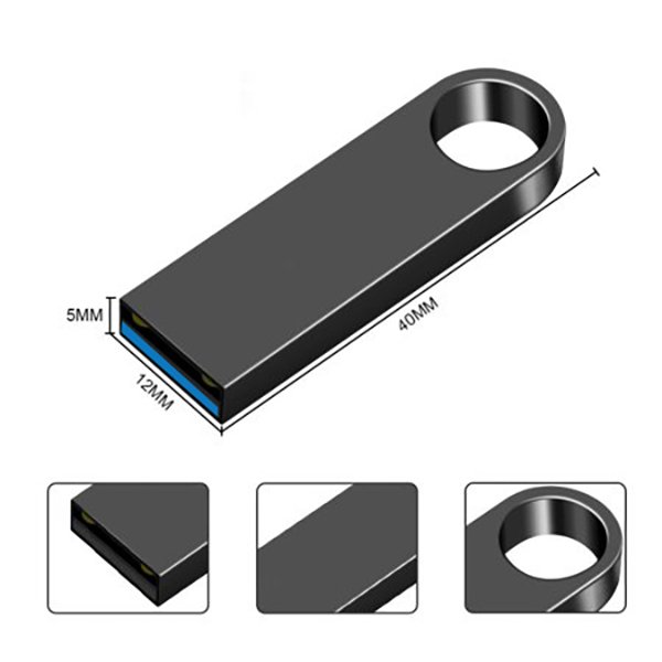 287-image.jpg 3.0 HIZLI AKTARIMLI USB BELLEK 64 GB U10 SİYAH - Image 1