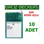 Groz Beckert DV X 63 Reçme Makine İğnesi (San - Kesik Uçlu) (10 Adet)