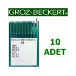 Groz Beckert TQ X 1 Düğme Dikiş Makinesi İğnesi (Kısa) (10 Adet)