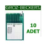 Groz Beckert TV X 5 Kollu Kot Makinesi İğnesi (Kısa) (10 Adet)