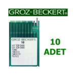 Groz Beckert UY X 128 Kemer Makinesi İğnesi (10 Adet)