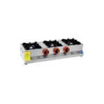 Himaksan 3'lü Ocak Set Üstü Gaz Ve LPG'li Ekonomik 80x30x14 cm HMK-MN 3 5540