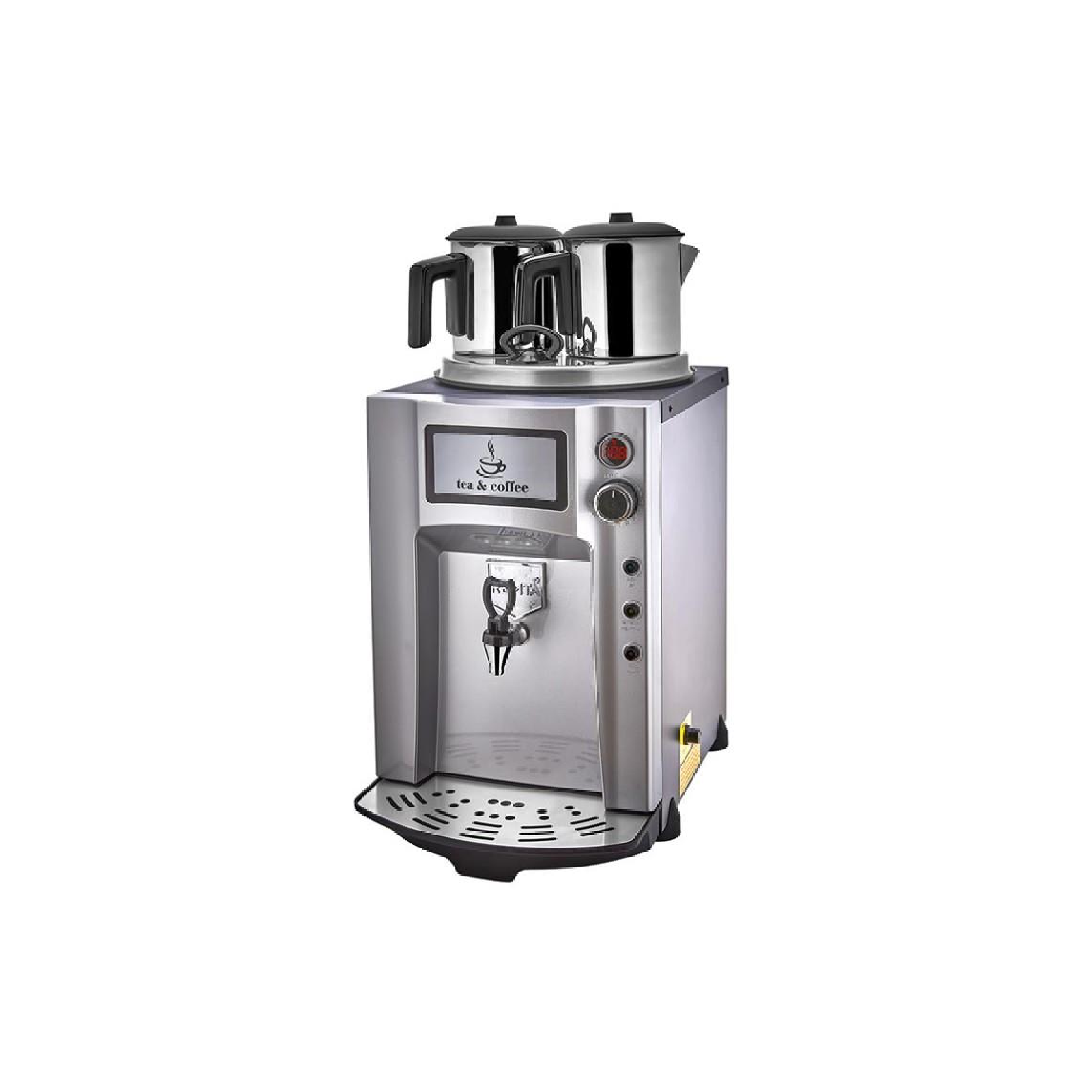 remta-de12p-2-demlikli-premium-jumbo-cay-makinesi-15-l-elektrikli-gri-5661.webp Remta DE12P 2 Demlikli Premium Jumbo Çay Makinesi, 15 L, Elektrikli, Gri 5661 - Image 1